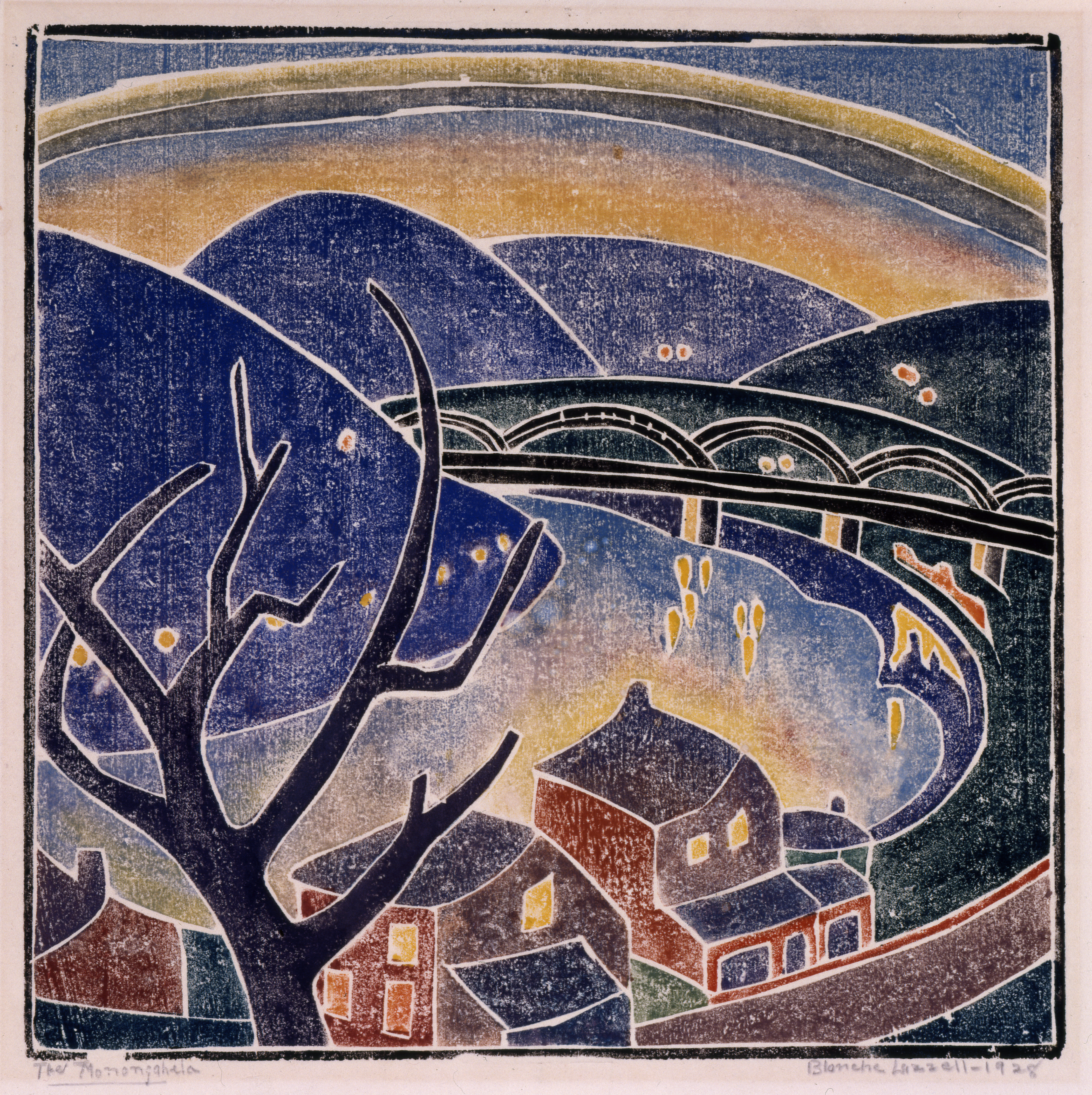 The Monongahela, 1919. Blanche Lazzell